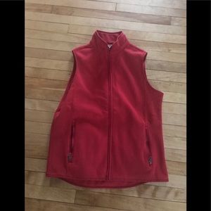 Lands End kids large red vest UNISEX